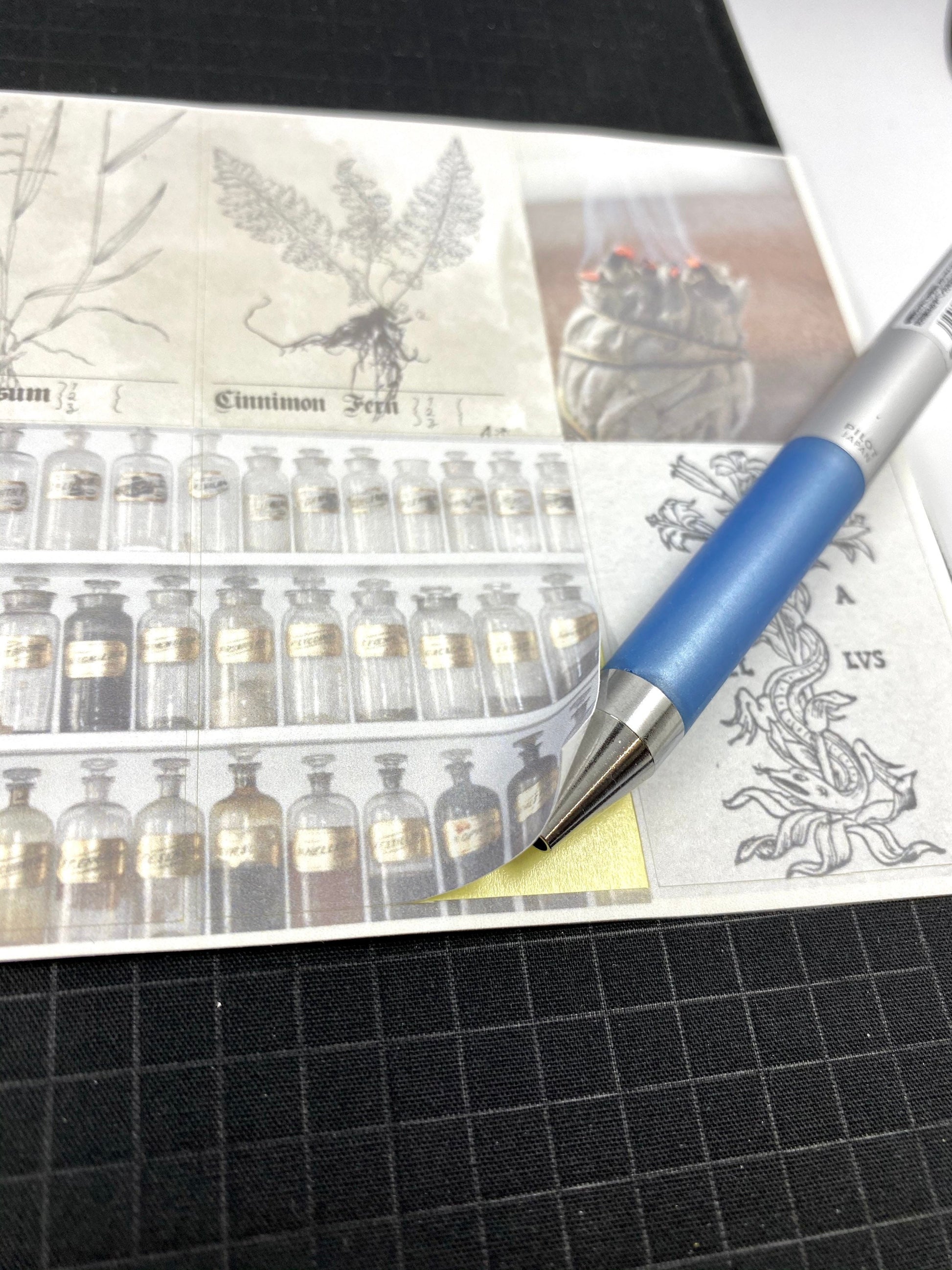 Herbal Planner sticker sheet for bullet journal kit and planner- witchcraft Wiccan celestial herbal spells apothecary