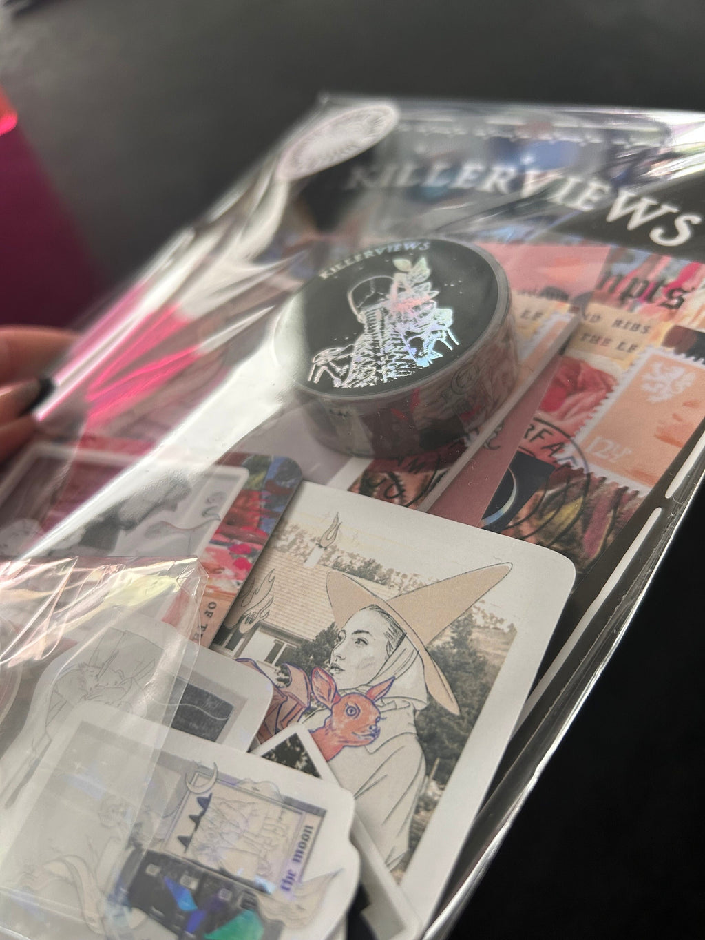 journal set tarot witch themed