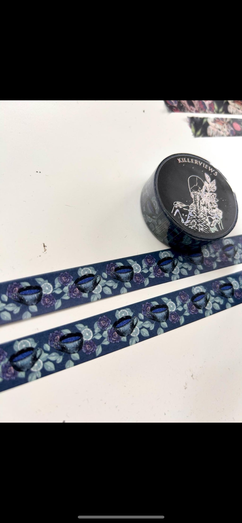 earl grey tea washi tape
