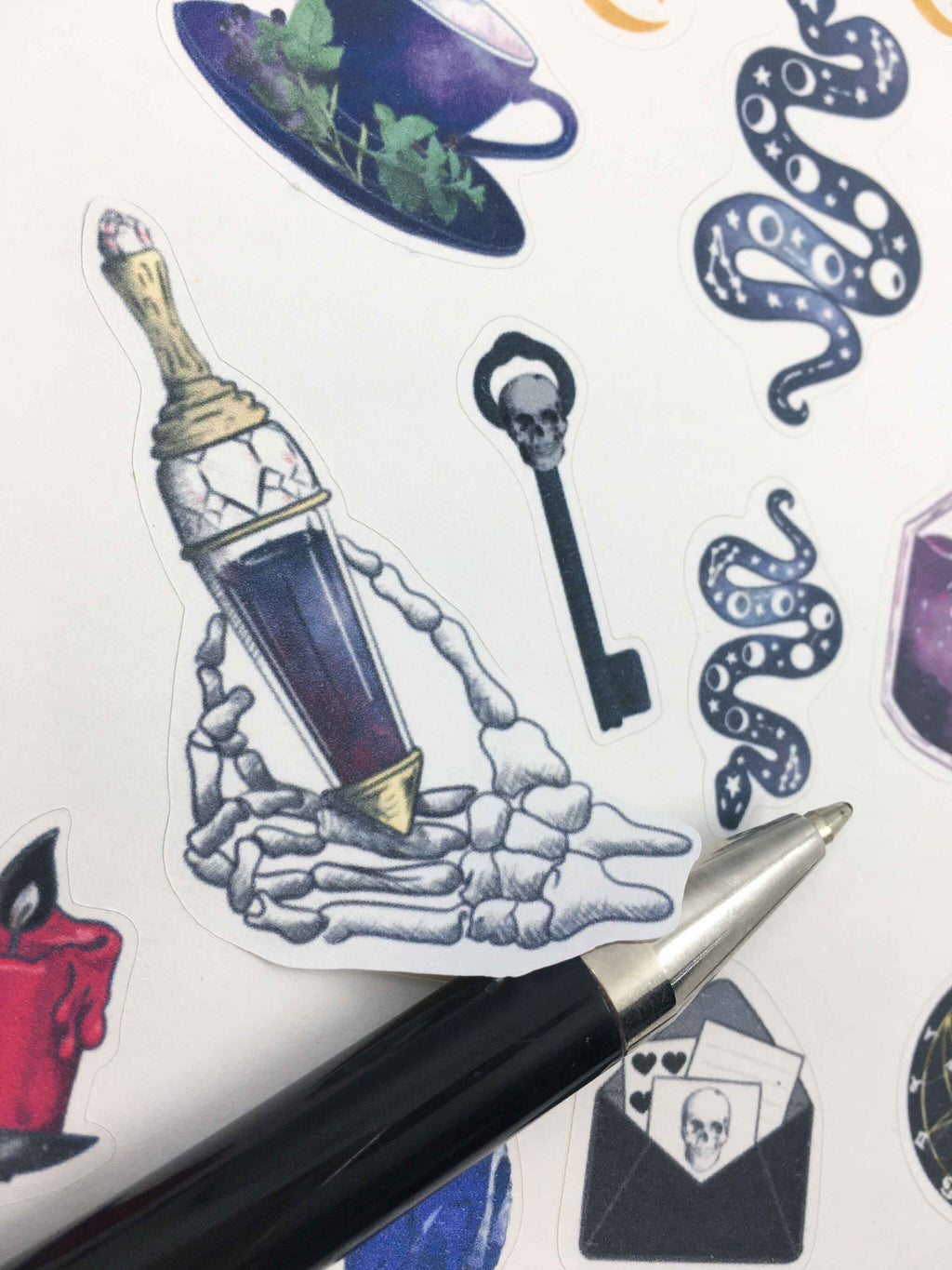 Witch potion Planner sticker sheet for bullet journal kit and planner- witchcraft Wiccan celestial love potion