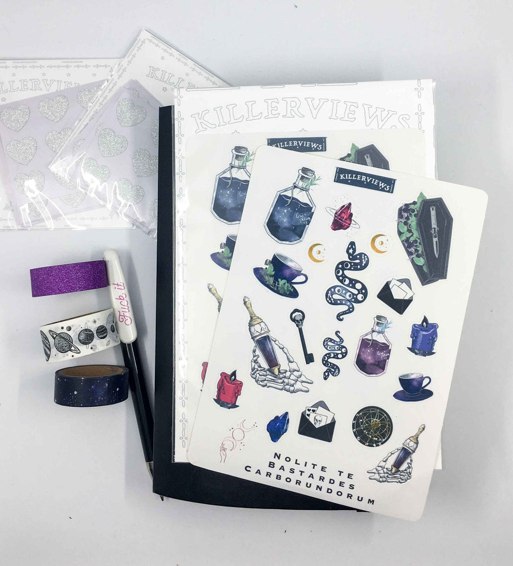 Witch potion Planner sticker sheet for bullet journal kit and planner- witchcraft Wiccan celestial love potion