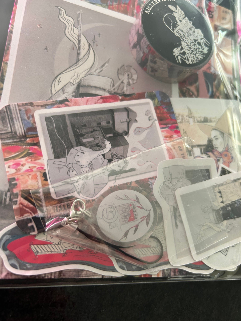 journal set tarot witch themed