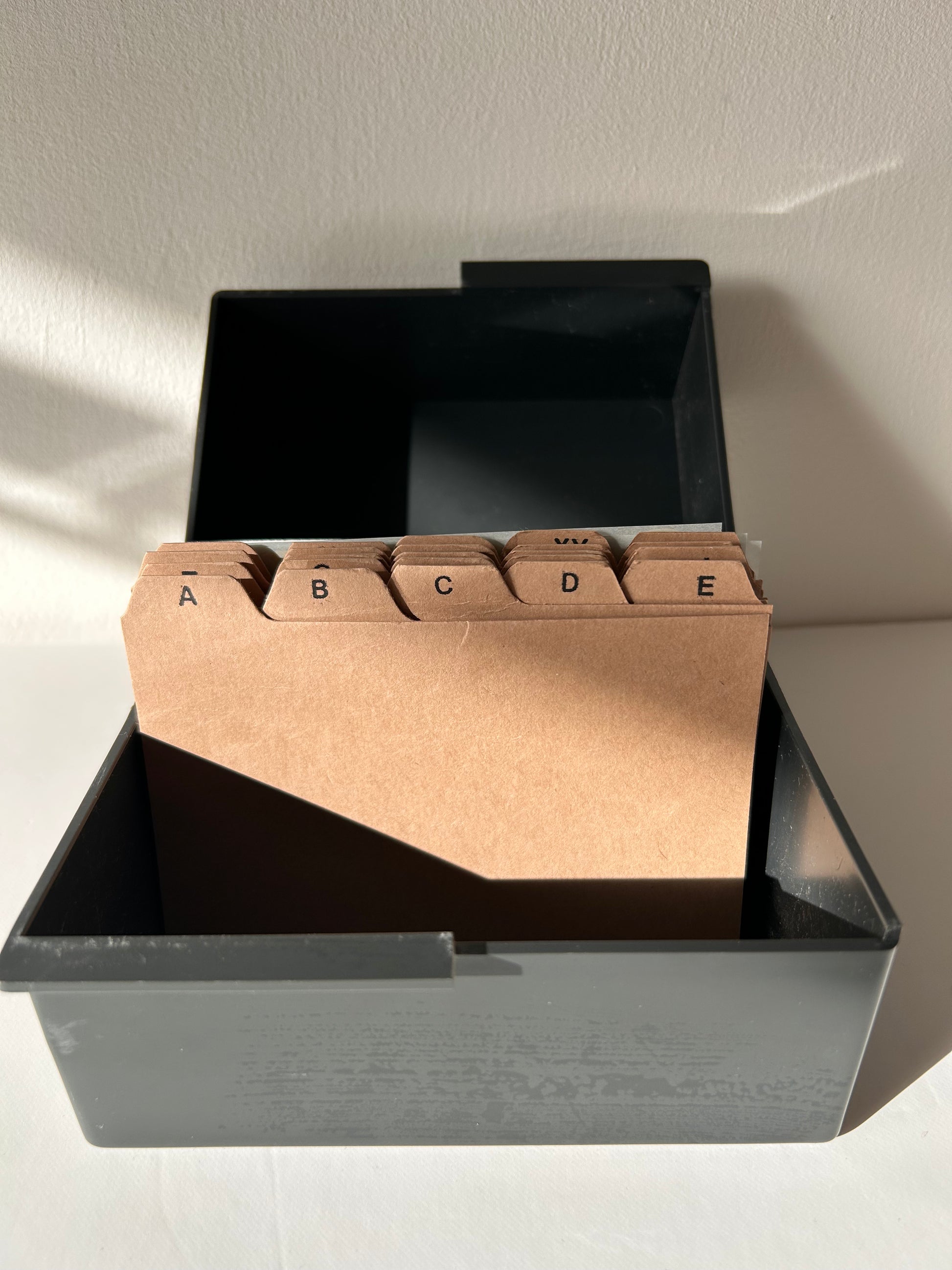 Vintage Archival Index Box (Older Edition)