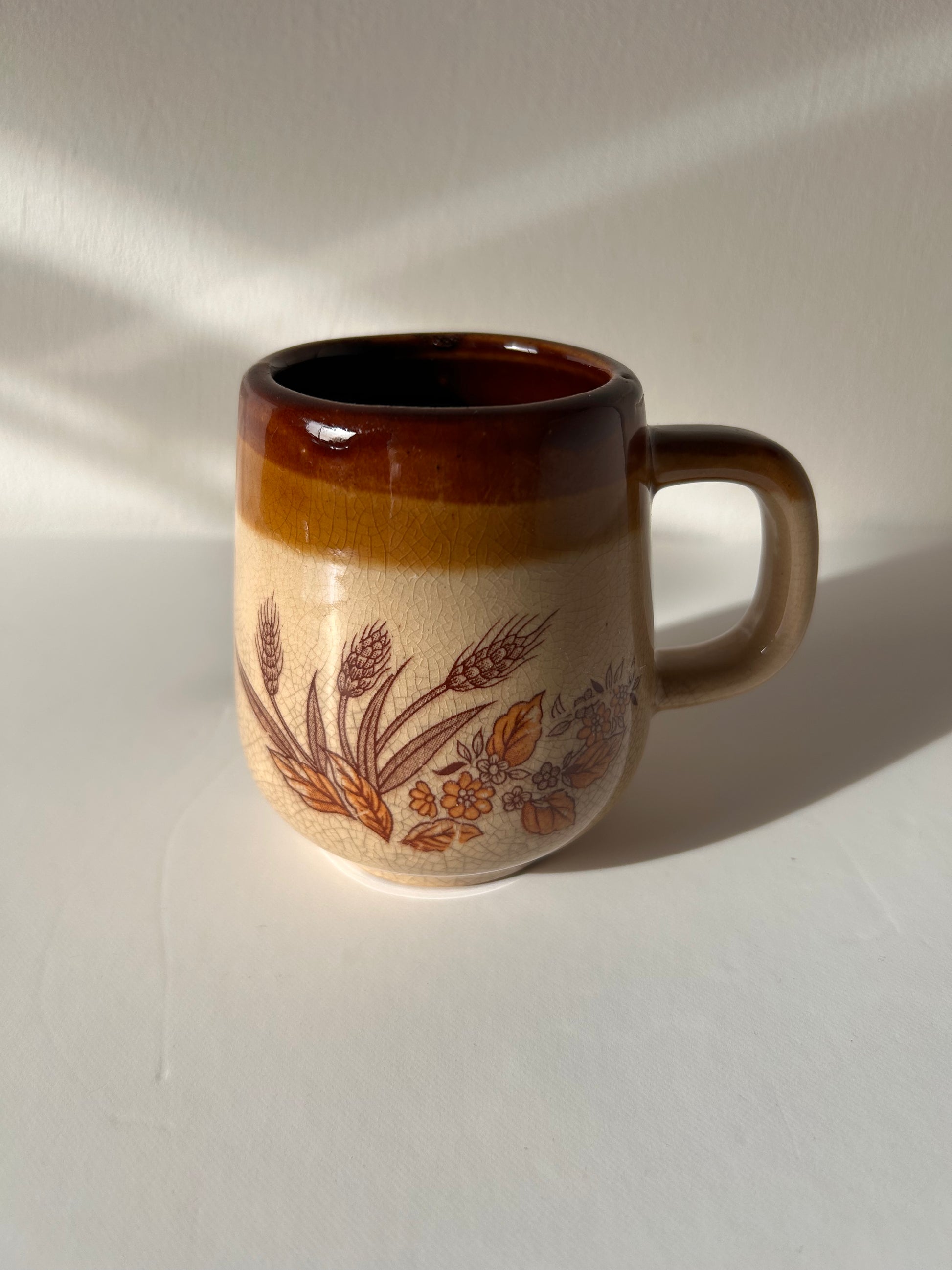 Vintage Autumn Wheat Mug