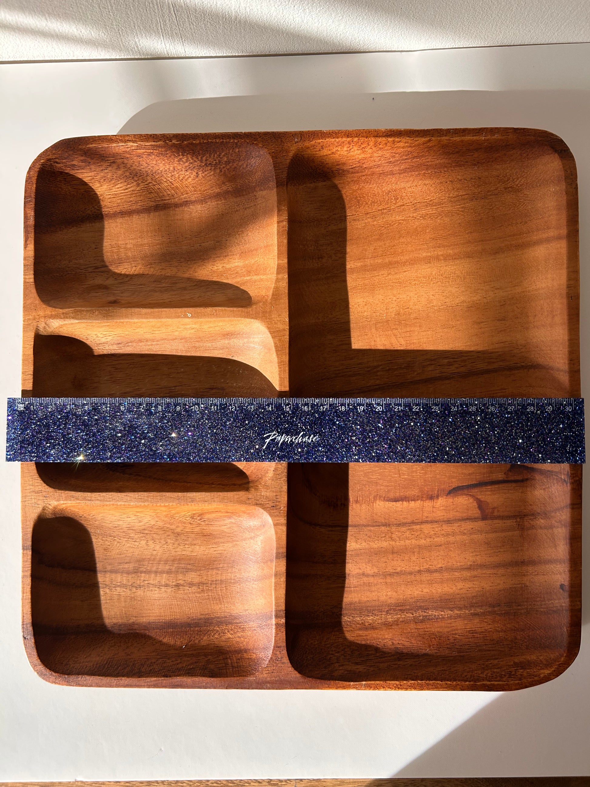 Vintage Wooden Compartment Tray