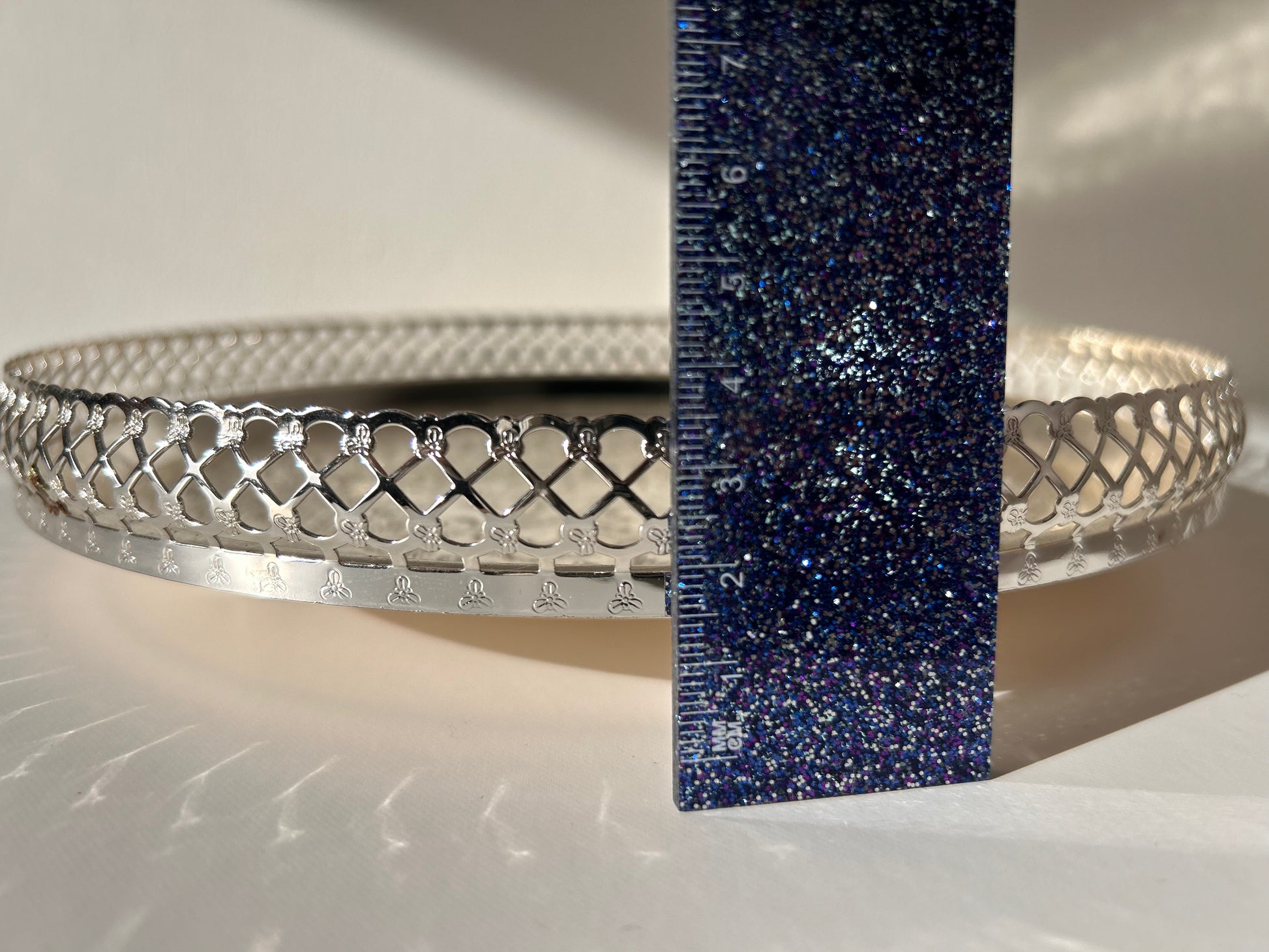 Vintage Silver-Plated Ornate Tray