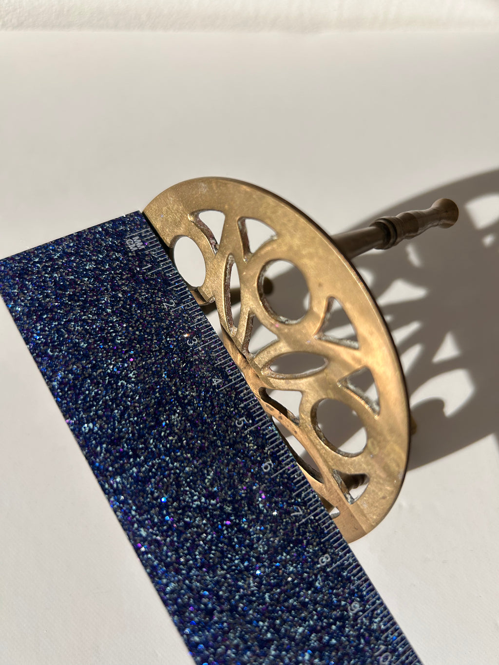 Vintage Mini Brass Pedestal Stand