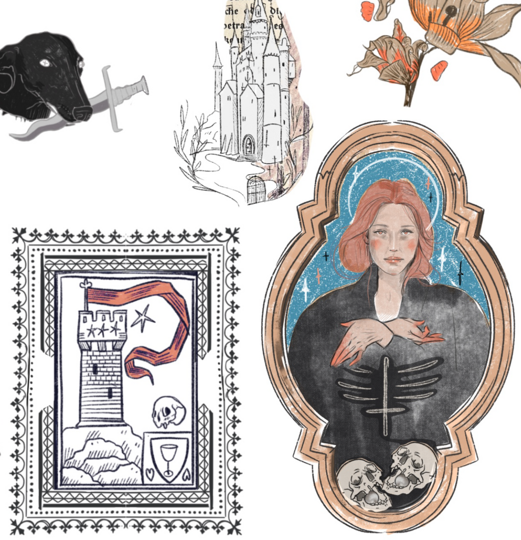 Downloadable Castlecore planner sheet inspired sticker sheet for journal kit and planner- NOT PHYSICAL PRODUCT