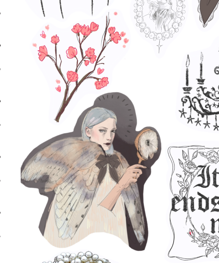 Downloadable Masquerade ball planner sheet inspired sticker sheet for journal kit and planner- NOT PHYSICAL PRODUCT