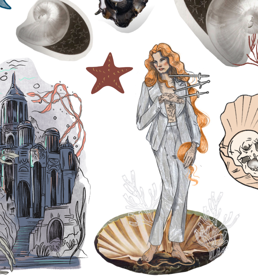 Downloadable Under The Sea planner sheet inspired sticker sheet for journal kit and planner- NOT PHYSICAL PRODUCT