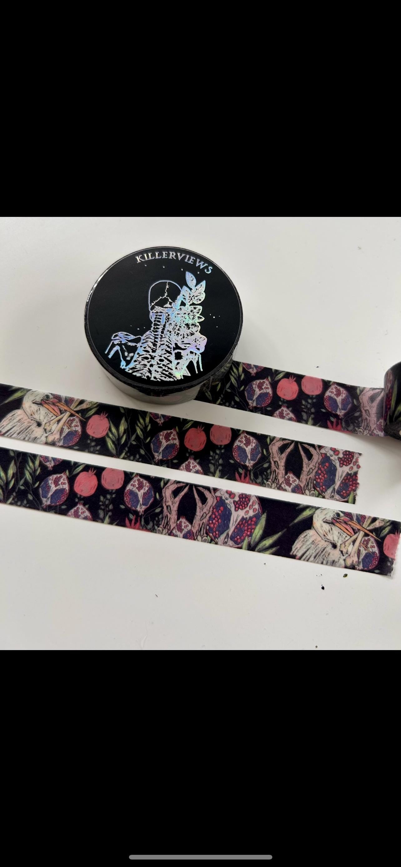 zombie plants  design Washi tape
