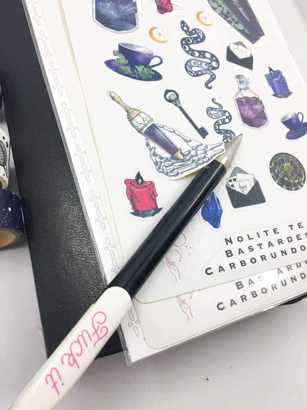 Witch potion Planner sticker sheet for bullet journal kit and planner- witchcraft Wiccan celestial love potion