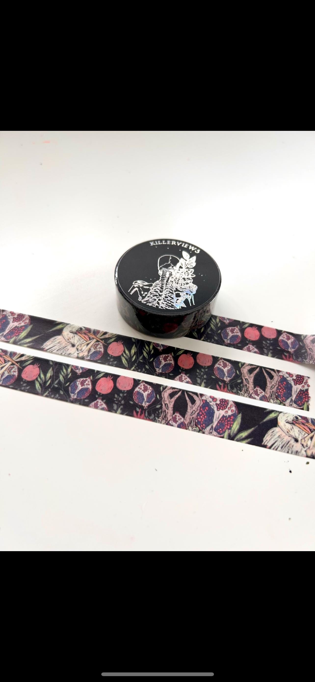 zombie plants  design Washi tape