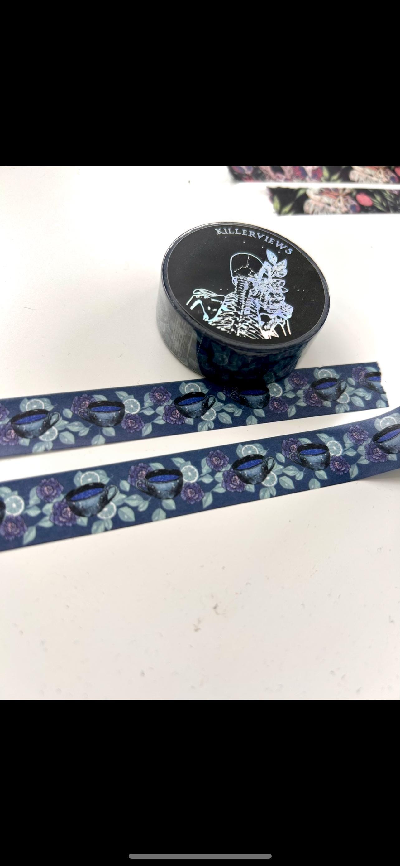 earl grey tea washi tape