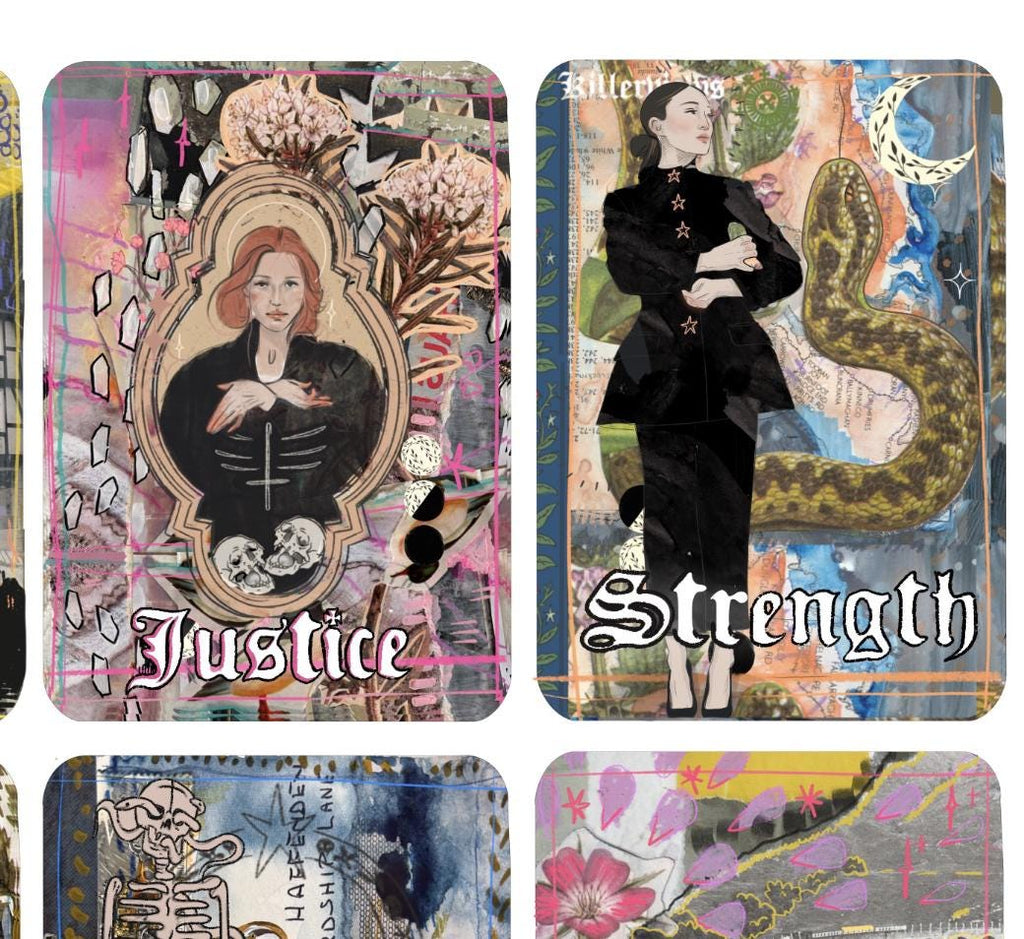 Downloadable Tarot Women planner sheet inspired sticker sheet for journal kit and planner- NOT PHYSICAL PRODUCT