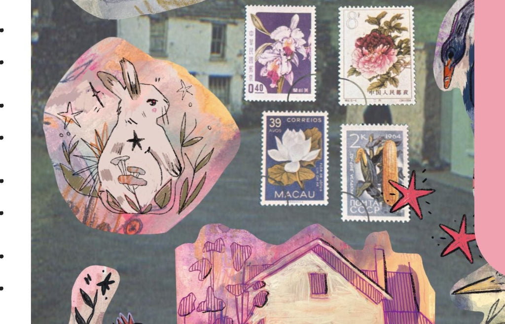 Downloadable Woodland familiar  planner sheet inspired sticker sheet for journal kit and planner- NOT PHYSICAL PRODUCT