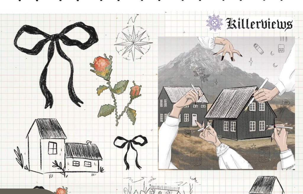 Downloadable cottage sampler cross stitch sheet planner sheet inspired sticker sheet for journal kit and planner- NOT PHYSICAL PRODUCT